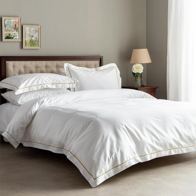 Σεντόνι Iro-SP White-Gold Vesta Home Υπέρδιπλο 100% Βαμβάκι