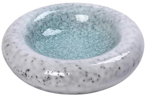 Πιάτο Ρηχό Fusion GMT323K2 20,3x5cm White-Green Espiel Κεραμικό