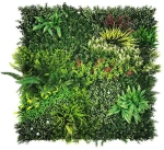 Κάθετος Κήπος Διακοσμητικός Paris 100x100cm A074 Meadow Green-Multi New Plan 100X100cm