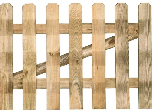 Φράχτης Πόρτα 4848 100x80cm Natural New Plan