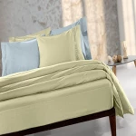 Σεντόνι Color Plus Olive Guy Laroche Υπέρδιπλο 240x270cm 100% Βαμβακερό Περκάλι