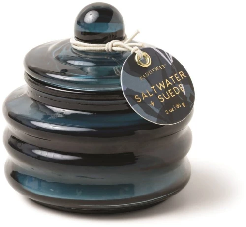 Κερί Σόγιας Αρωματικό Beam Με Καπάκι Saltwater And Suede 85gr Paddywax Κερί Σόγιας