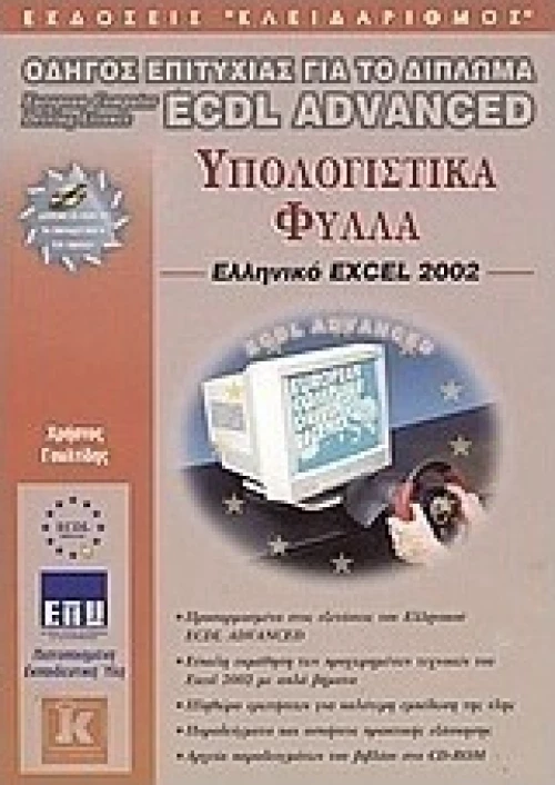 ECDL, Advanced Excel 2002