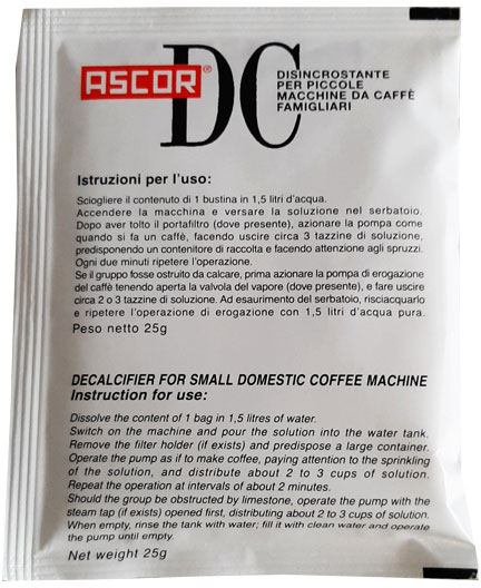 Αφαλατικό Ascor DC Decalcifier 1 φακελάκι σε σκόνη