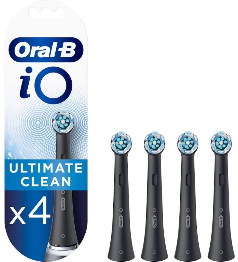 Oral-B - iO Ultimate Clean Black ( 4 pcs ) / Health and Personal Care