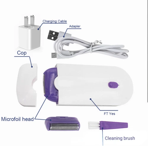 Συσκευή αποτρίχωσης με αισθητήρα φωτός