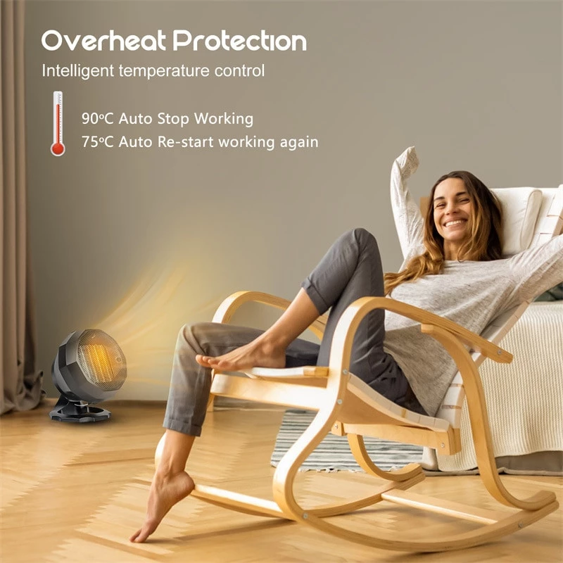 Αερόθερμο  κεραμικό επιτραπέζιο 1800w