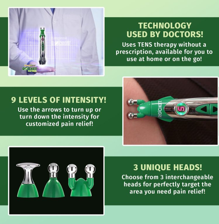 Συσκευή ηλεκτροβελονισμού τρείς κεφαλές