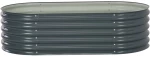 ΖΑΡΝΤΙΝΙΕΡΑ ΥΠΕΡΥΨΩΜΕΝΗ ΓΚΡΙ 160X80X44 ΕΚ. ΓΑΛΒΑΝΙΣΜ. ΧΑΛΥΒΑΣ 45529
