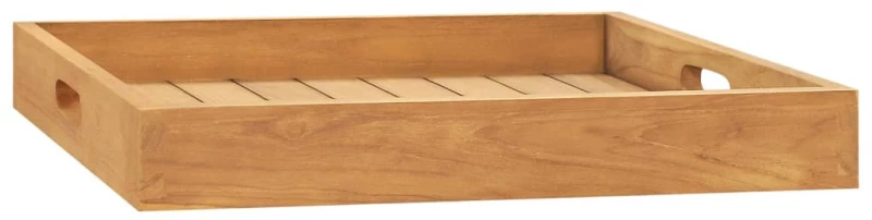 ΔΙΣΚΟΣ ΣΕΡΒΙΡΙΣΜΑΤΟΣ 50 X 50 ΕΚ. ΑΠΟ ΜΑΣΙΦ ΞΥΛΟ TEAK 315457