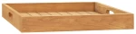 ΔΙΣΚΟΣ ΣΕΡΒΙΡΙΣΜΑΤΟΣ 50 X 50 ΕΚ. ΑΠΟ ΜΑΣΙΦ ΞΥΛΟ TEAK 315457