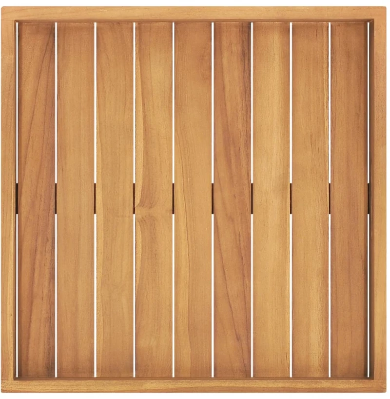 ΔΙΣΚΟΣ ΣΕΡΒΙΡΙΣΜΑΤΟΣ 50 X 50 ΕΚ. ΑΠΟ ΜΑΣΙΦ ΞΥΛΟ TEAK 315457