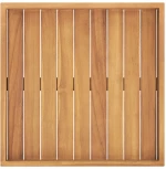 ΔΙΣΚΟΣ ΣΕΡΒΙΡΙΣΜΑΤΟΣ 50 X 50 ΕΚ. ΑΠΟ ΜΑΣΙΦ ΞΥΛΟ TEAK 315457