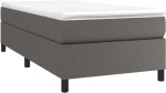 ΚΡΕΒΑΤΙ BOXSPRING ΜΕ ΣΤΡΩΜΑ ΓΚΡΙ 90X200 ΕΚ. ΑΠΟ ΣΥΝΘΕΤΙΚΟ ΔΕΡΜΑ 3144588