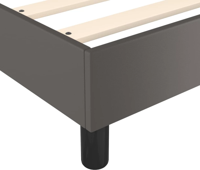 ΚΡΕΒΑΤΙ BOXSPRING ΜΕ ΣΤΡΩΜΑ ΓΚΡΙ 90X200 ΕΚ. ΑΠΟ ΣΥΝΘΕΤΙΚΟ ΔΕΡΜΑ 3144588