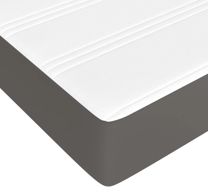 ΚΡΕΒΑΤΙ BOXSPRING ΜΕ ΣΤΡΩΜΑ ΓΚΡΙ 90X200 ΕΚ. ΑΠΟ ΣΥΝΘΕΤΙΚΟ ΔΕΡΜΑ 3144588