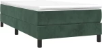 ΚΡΕΒΑΤΙ BOXSPRING ΜΕ ΣΤΡΩΜΑ ΣΚΟΥΡΟ ΠΡΑΣΙΝΟ 90X200 ΕΚ. ΒΕΛΟΥΔΙΝΟ 3144312