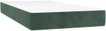ΚΡΕΒΑΤΙ BOXSPRING ΜΕ ΣΤΡΩΜΑ ΣΚΟΥΡΟ ΠΡΑΣΙΝΟ 90X200 ΕΚ. ΒΕΛΟΥΔΙΝΟ 3144312