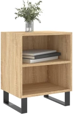 ΚΟΜΟΔΙΝΑ 2 ΤΕΜ. SONOMA ΔΡΥΣ 40X30X50 ΕΚ. ΑΠΟ ΕΠΕΞΕΡΓΑΣΜΕΝΟ ΞΥΛΟ 826803
