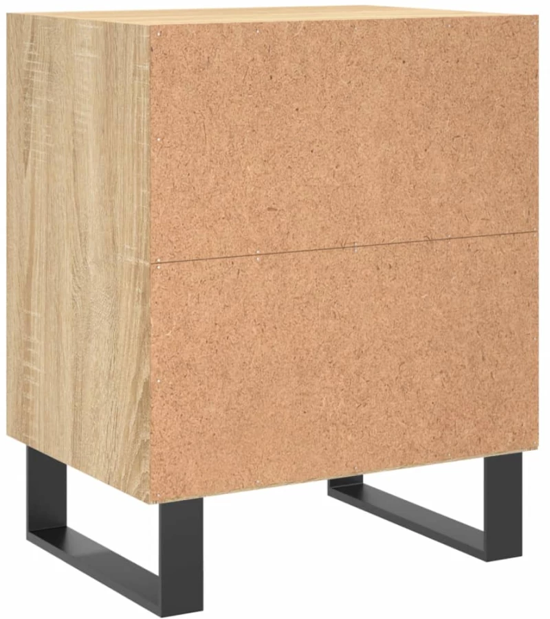 ΚΟΜΟΔΙΝΑ 2 ΤΕΜ. SONOMA ΔΡΥΣ 40X30X50 ΕΚ. ΑΠΟ ΕΠΕΞΕΡΓΑΣΜΕΝΟ ΞΥΛΟ 826803