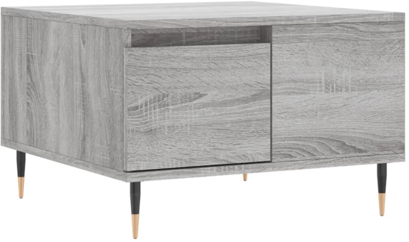 ΤΡΑΠΕΖΑΚΙ ΣΑΛΟΝΙΟΥ ΓΚΡΙ SONOMA 55X55X36,5ΕΚ. ΕΠΕΞΕΡΓΑΣΜΕΝΟ ΞΥΛΟ 830754
