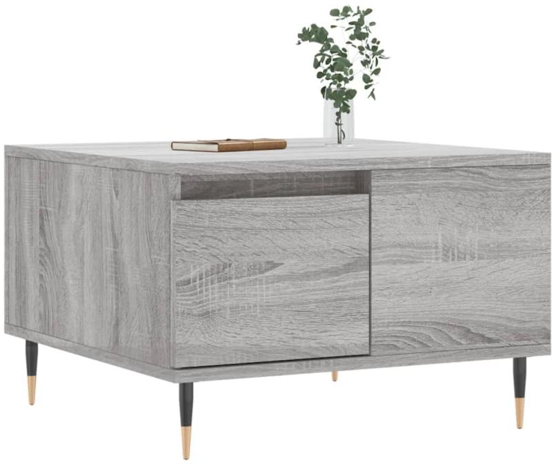 ΤΡΑΠΕΖΑΚΙ ΣΑΛΟΝΙΟΥ ΓΚΡΙ SONOMA 55X55X36,5ΕΚ. ΕΠΕΞΕΡΓΑΣΜΕΝΟ ΞΥΛΟ 830754