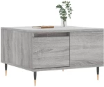 ΤΡΑΠΕΖΑΚΙ ΣΑΛΟΝΙΟΥ ΓΚΡΙ SONOMA 55X55X36,5ΕΚ. ΕΠΕΞΕΡΓΑΣΜΕΝΟ ΞΥΛΟ 830754