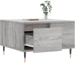 ΤΡΑΠΕΖΑΚΙ ΣΑΛΟΝΙΟΥ ΓΚΡΙ SONOMA 55X55X36,5ΕΚ. ΕΠΕΞΕΡΓΑΣΜΕΝΟ ΞΥΛΟ 830754