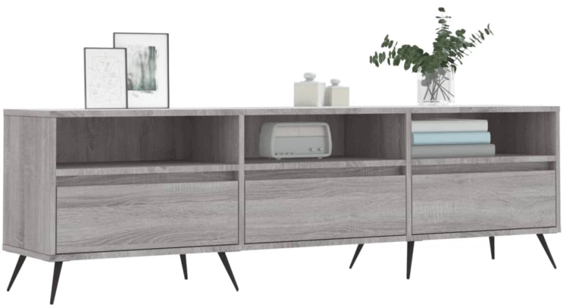 ΈΠΙΠΛΟ ΤΗΛΕΟΡΑΣΗΣ ΓΚΡΙ SONOMA 150X30X44,5 ΕΚ. ΑΠΟ ΕΠΕΞΕΡΓ. ΞΥΛΟ 831258