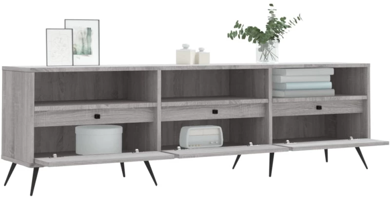 ΈΠΙΠΛΟ ΤΗΛΕΟΡΑΣΗΣ ΓΚΡΙ SONOMA 150X30X44,5 ΕΚ. ΑΠΟ ΕΠΕΞΕΡΓ. ΞΥΛΟ 831258