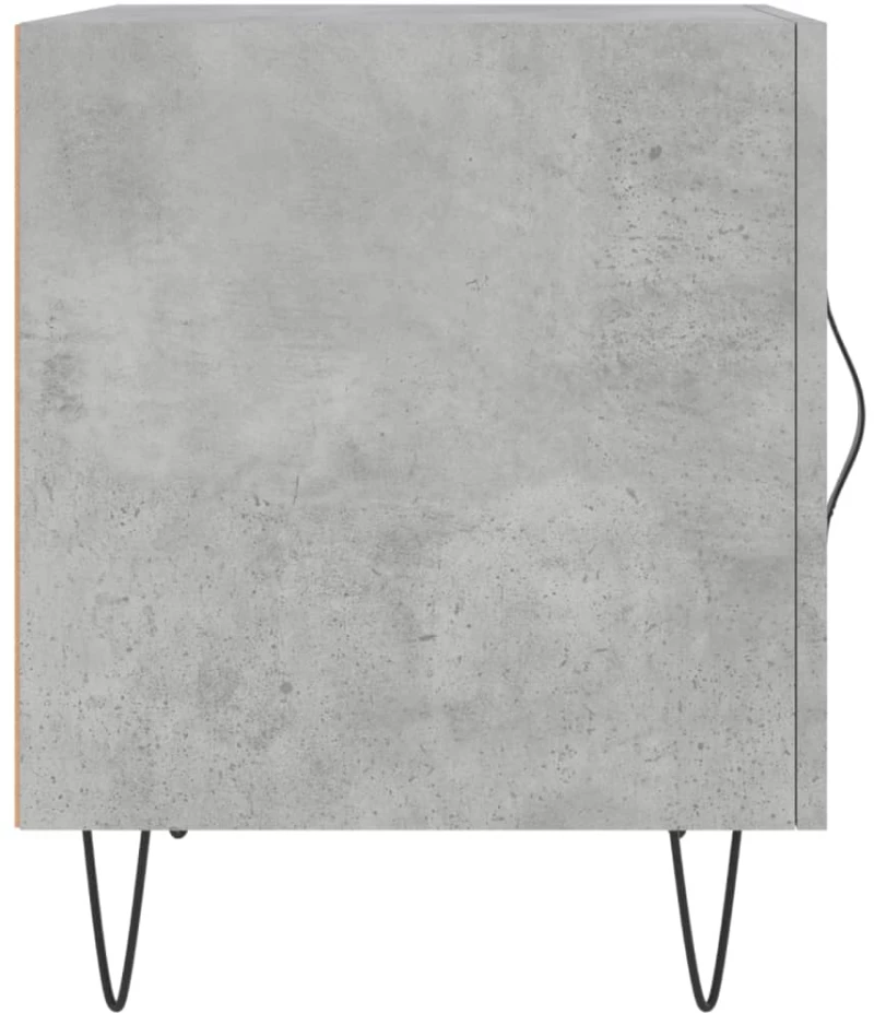 ΚΟΜΟΔΙΝΑ 2 ΤΕΜ. ΓΚΡΙ ΣΚΥΡΟΔΕΜ. 40 X 40 X 50 ΑΠΟ ΕΠΕΞΕΡΓ. ΞΥΛΟ 827557