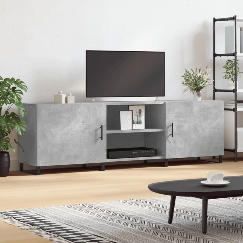 ΈΠΙΠΛΟ ΤΗΛΕΟΡΑΣΗΣ ΓΚΡΙ ΣΚΥΡΟΔΕΜΑΤΟΣ 150X30X50 ΕΚ. ΕΠΕΞ. ΞΥΛΟ 829120