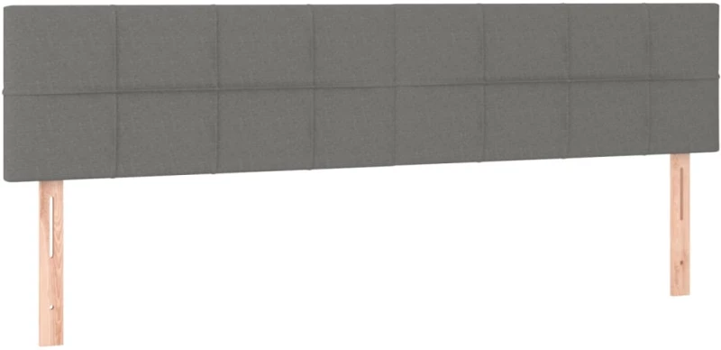 ΚΡΕΒΑΤΙ BOXSPRING ΜΕ ΣΤΡΩΜΑ & LED ΣΚ.ΓΚΡΙ 160X200 ΕΚ ΥΦΑΣΜΑΤΙΝΟ 3133726