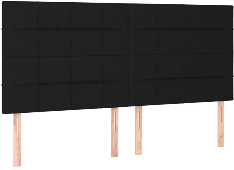 ΚΡΕΒΑΤΙ BOXSPRING ΜΕ ΣΤΡΩΜΑ & LED ΜΑΥΡΟ 200X200 ΕΚ. ΥΦΑΣΜΑΤΙΝΟ 3134903