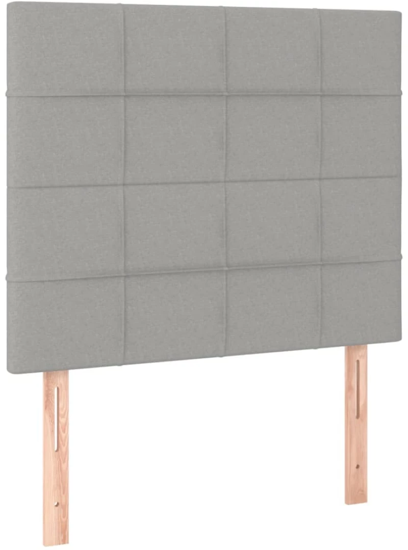 ΚΡΕΒΑΤΙ BOXSPRING ΜΕ ΣΤΡΩΜΑ ΑΝΟΙΧΤΟ ΓΚΡΙ 100X200 ΕΚ. ΥΦΑΣΜΑΤΙΝΟ 3136573