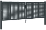 ΠΥΛΗ ΚΗΠΟΥ ΑΝΘΡΑΚΙ 300 X 150 ΕΚ. ΑΤΣΑΛΙΝΗ 154566