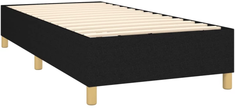 ΚΡΕΒΑΤΙ BOXSPRING ΜΕ ΣΤΡΩΜΑ ΜΑΥΡΟ 90X200 ΕΚ. ΥΦΑΣΜΑΤΙΝΟ 3137127