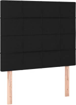 ΚΡΕΒΑΤΙ BOXSPRING ΜΕ ΣΤΡΩΜΑ ΜΑΥΡΟ 90X200 ΕΚ. ΥΦΑΣΜΑΤΙΝΟ 3137127