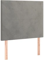 ΚΡΕΒΑΤΙ BOXSPRING ΜΕ ΣΤΡΩΜΑ ΑΝΟΙΧΤΟ ΓΚΡΙ 90X190 ΕΚ. ΒΕΛΟΥΔΙΝΟ 3137695