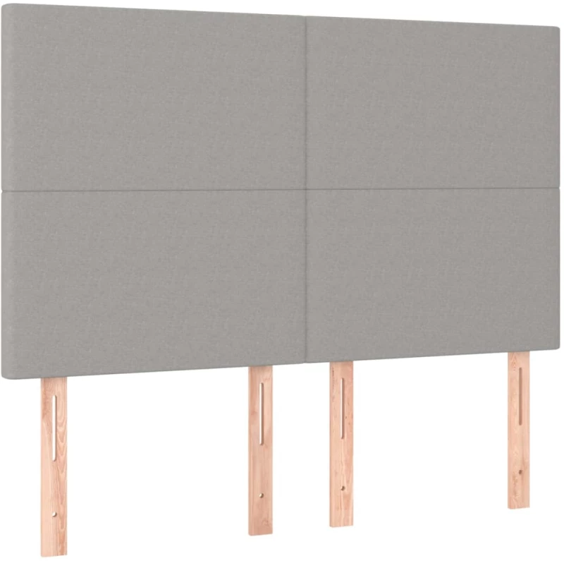 ΚΡΕΒΑΤΙ BOXSPRING ΜΕ ΣΤΡΩΜΑ ΑΝΟΙΧΤΟ ΓΚΡΙ 140X200 ΕΚ. ΥΦΑΣΜΑΤΙΝΟ 3136437