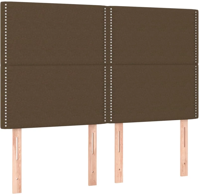 ΚΡΕΒΑΤΙ BOXSPRING ΜΕ ΣΤΡΩΜΑ & LED ΣΚ.ΚΑΦΕ 140X200 ΕΚ ΥΦΑΣΜΑΤΙΝΟ 3134800