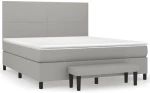 ΚΡΕΒΑΤΙ BOXSPRING ΜΕ ΣΤΡΩΜΑ ΑΝ. ΠΡΑΣΙΝΟ 160X200ΕΚ ΥΦΑΣΜΑΤΙΝΟ 3136445