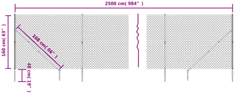 ΣΥΡΜΑΤΟΠΛΕΓΜΑ ΠΕΡΙΦΡΑΞΗΣ ΠΡΑΣΙΝΟ 1,6 X 25 Μ. ΜΕ ΚΑΡΦΩΤΕΣ ΒΑΣΕΙΣ 153932