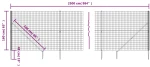ΣΥΡΜΑΤΟΠΛΕΓΜΑ ΠΕΡΙΦΡΑΞΗΣ ΠΡΑΣΙΝΟ 1,6 X 25 Μ. ΜΕ ΚΑΡΦΩΤΕΣ ΒΑΣΕΙΣ 154124