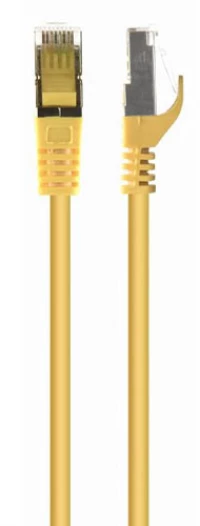 CABLEXPERT FTP CAT6 UTP PATCH CORD SHIELDED YELLOW 0.25M