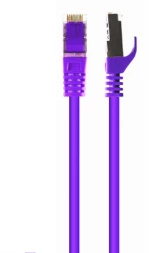 CABLEXPERT FTP CAT6 PATCH CORD PURPLE SHIELDED 3M