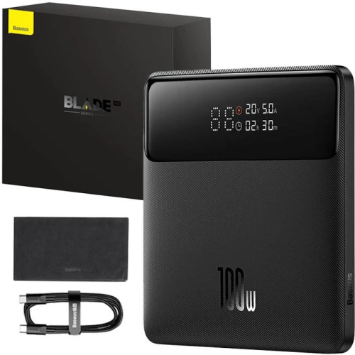 Powerbank Baseus Blade 20000mAh, 100W.