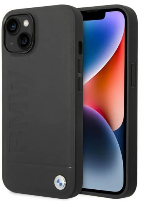 BMW Signature Logo Imprint MagSafe - Case for iPhone 14 Plus (Black)