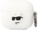 Karl Lagerfeld Silicone NFT Choupette Head 3D - AirPods 3 case (white)