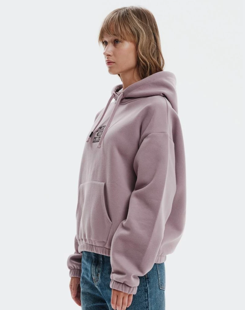 Emerson Women's Athletic Hoodie - 232.EW20.55-DUSTY MAUVE